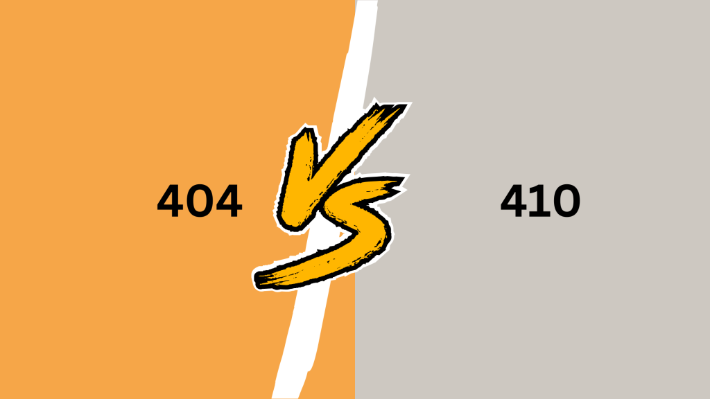 404 vs 410