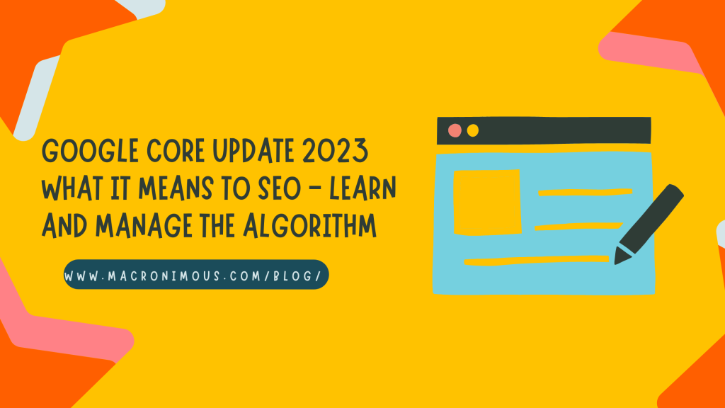 Google Core update 2023