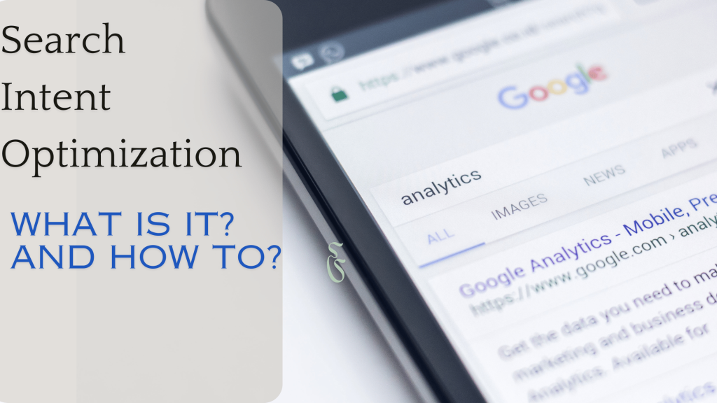 Search Intent Optimization