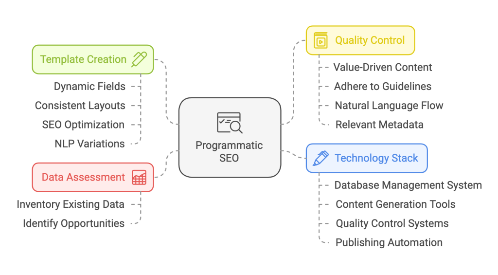 Programmatic SEO steps 